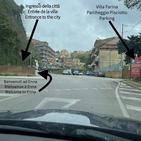 La Casa Sulla Piazza Apartment Enna Bagian luar foto